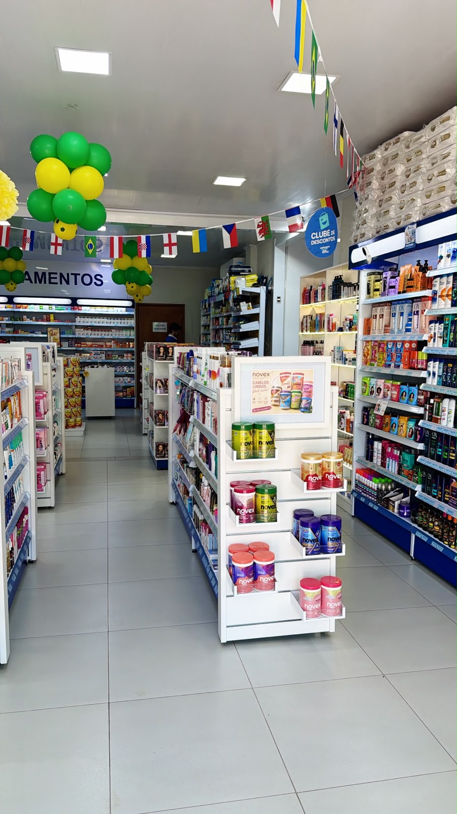 Área de cosméticos e cuidados pessoais